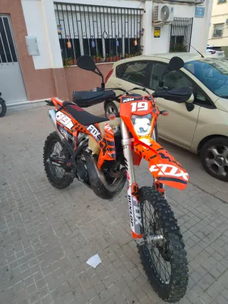 KTM 300 EXC TPI 2020 Naranja 2 Tiempos