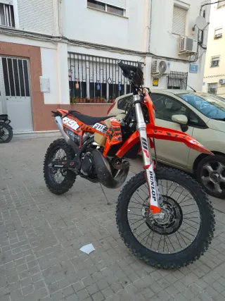 KTM 300 EXC TPI 2020 Naranja 2 Tiempos
