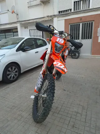 KTM 300 EXC TPI 2020 Naranja 2 Tiempos