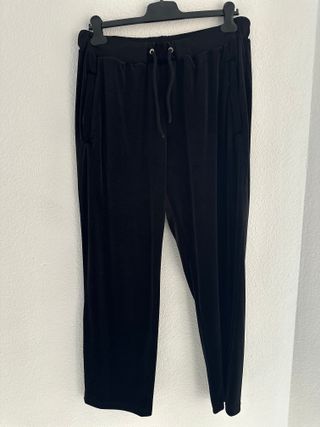 Conjunto Chándal Velour Negro Nuevo