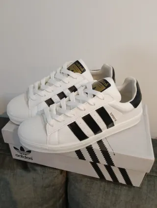 Zapatillas Adidas Superstar Blancas Talla 42