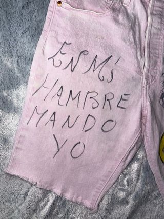 Levi's Shorts Rosas Personalizados