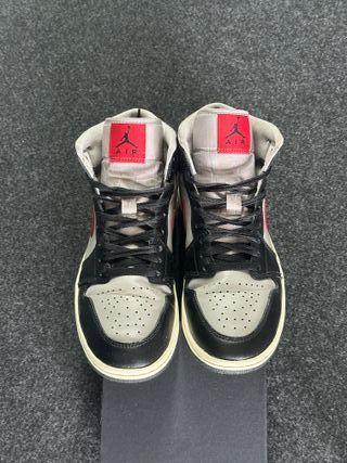 Nike Jordan 1 Mid 40.5 Grigio Nero