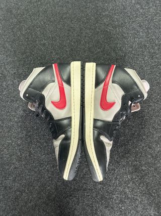 Nike Jordan 1 Mid 40.5 Grigio Nero