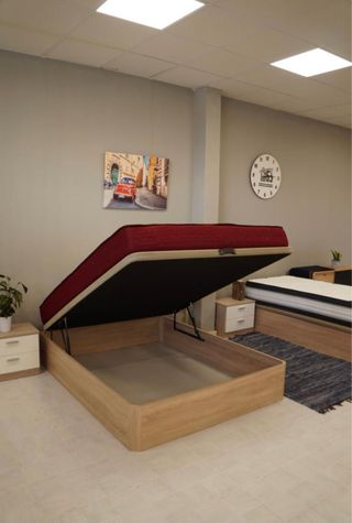 Canapé abatible madera 135x190 / 150x190