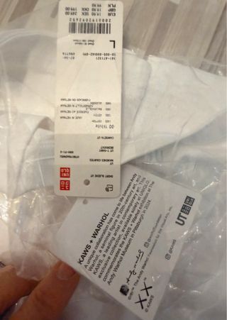 Camiseta KAWS x Warhol Talla L