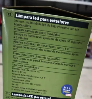 Pack 2 Lámparas LED Exterior Livarno Home