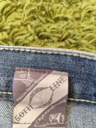 Pantaloni corti Jeans Goth Lines tg 48 - ottimi!