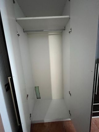 Armario 6 puertas negro