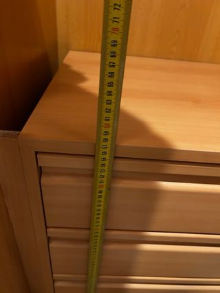 Cajonera de madera
