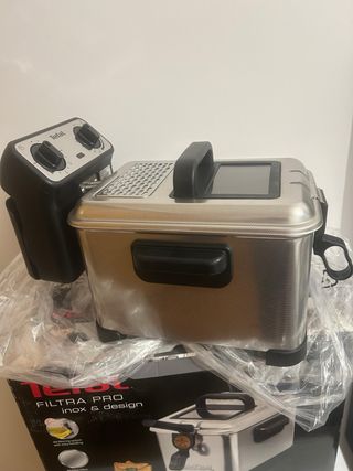 Freidora Tefal Filtra Pro Inox Nueva