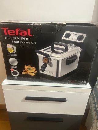 Freidora Tefal Filtra Pro Inox Nueva