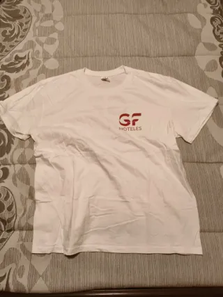 Camiseta blanca manga corta