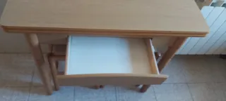 Mesa libro cocina con 2 taburetes