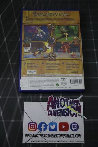 SPYRO HERO TAIL PS2 COMPLETO