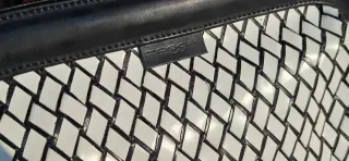 Borsa pochette Tosca Blu bianca e nera