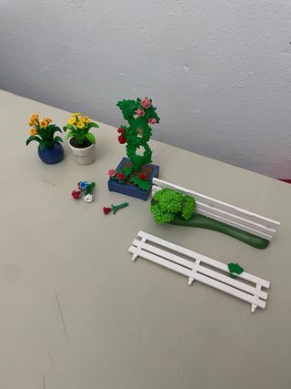 Playmobil Flores y Vallas