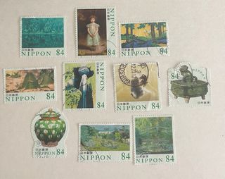 Sellos Japón 84 - Serie Completa 10 Valores