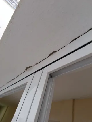 Ventanas de aluminio con vidrio texturizado
