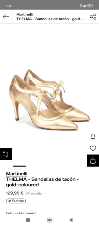 UNA SOLA PUESTA Zapatos de tacón Eventos