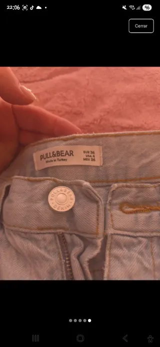 Pantalón vaquero Pull&Bear talla 36