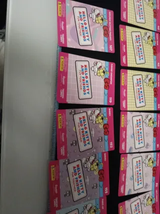 Cartas Hello Kitty and Friends Panini