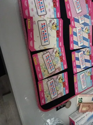 Cartas Hello Kitty and Friends Panini