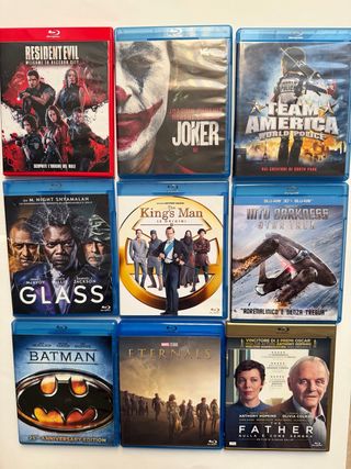 Lotto 9 Blu-ray Film Vari (Italiano)