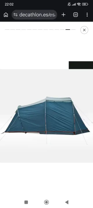 Tienda de Campaña familiar Arpenaz 4.1.