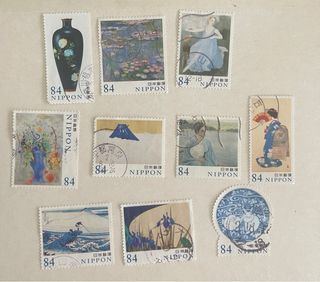Sellos Japón 84 - Serie Completa 10 Valores