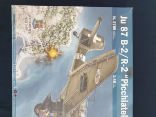 Maqueta Italeri Ju 87 B-2/R-2 Picchiatello 1:48