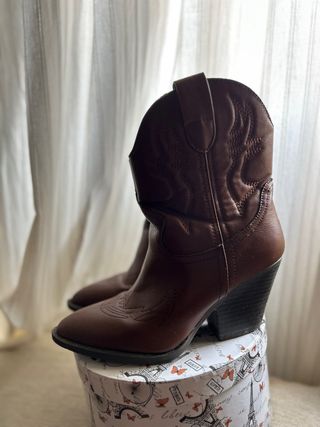 Botas cowboy marrones