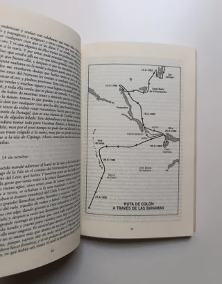 Diario de a bordo. Segundo, tercer y cuarto viaje.