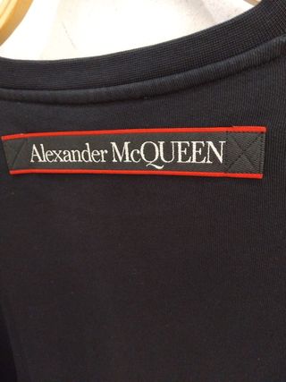 Sudadera Alexander McQueen Negra Hombre