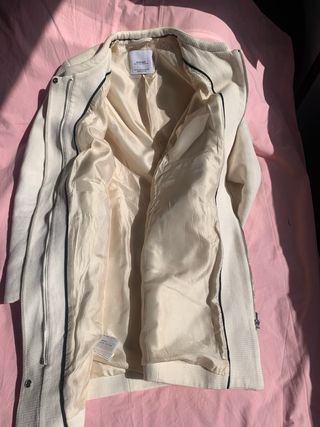 Abrigo Mango Texturizado Talla XS