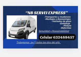 Transportes, mudanzas y montaje de muebles