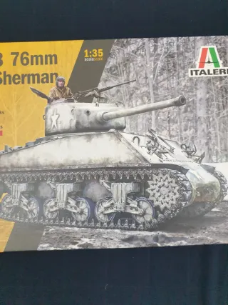 Maqueta Italeri M4A3 76mm Wet Sherman 1:35