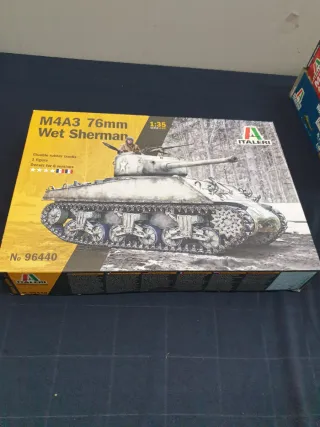 Maqueta Italeri M4A3 76mm Wet Sherman 1:35