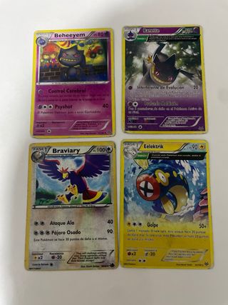 Lote de Cartas Pokémon Variadas