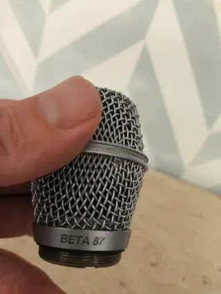 Cabezal Shure Beta 87