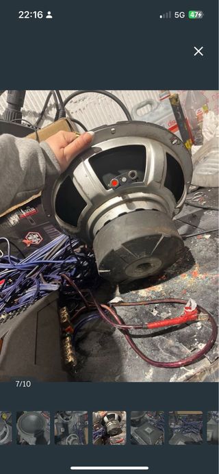 Subwoofer Alpine 12 para coche