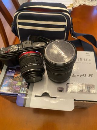 Olympus E-PL6 Cámara Digital Negra