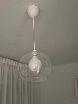 2 Lámparas Colgantes Esféricas Ikea
