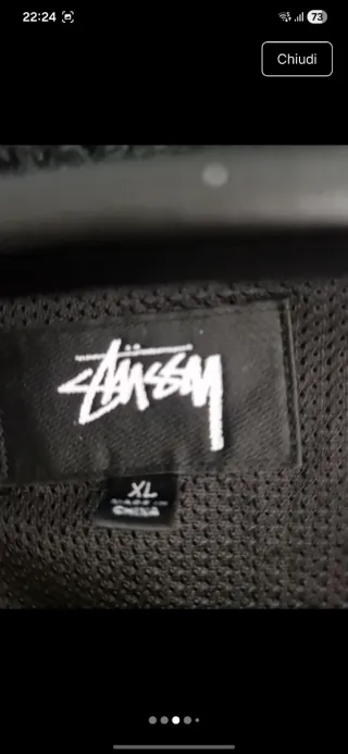 Giubbotto Stussy Uomo Nero
