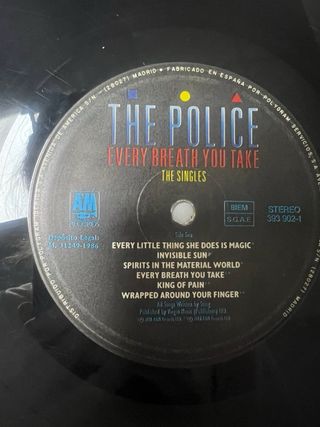 Vinilo The Police - Every Breath You Take