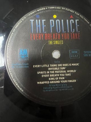 Vinilo The Police - Every Breath You Take