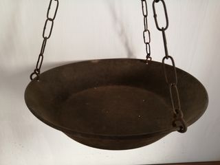 Balanza romana antigua de metal