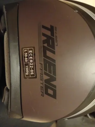 Casco de moto integral