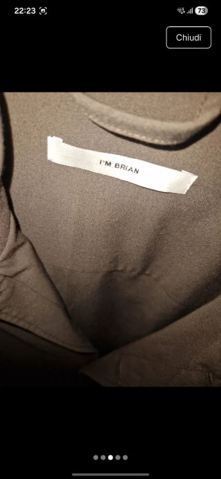 Giacca camicia marrone