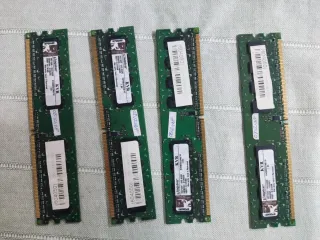 4x Kingston DDR2 1GB PC300 Memoria RAM